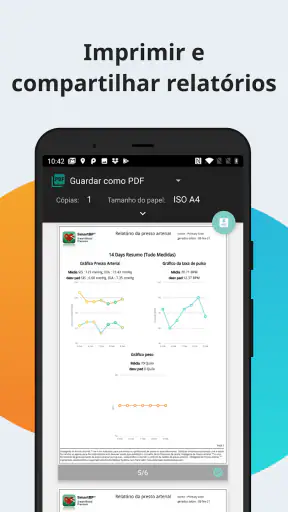 SmartBP Pressão Arterial screenshot