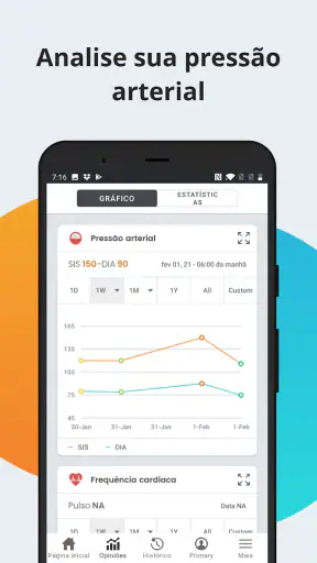 SmartBP Pressão Arterial screenshot