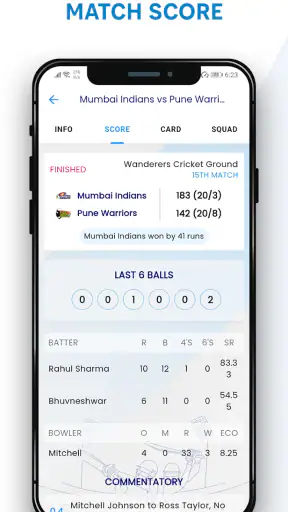 Smartcric - Live Cricket screenshot