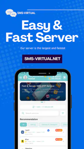 SMS Virtual - Veification SMS screenshot