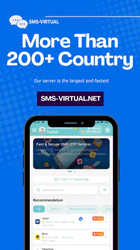 SMS Virtual - Veification SMS screenshot