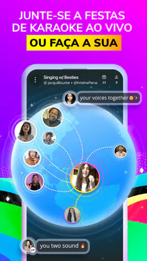 Smule: Karaoke & Grave Músicas screenshot