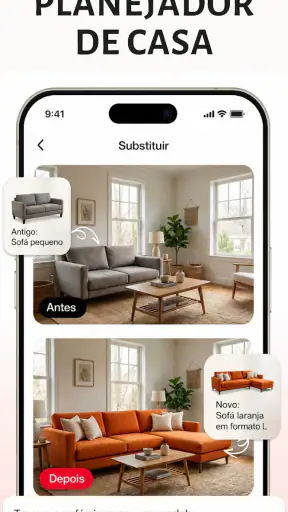 SnapHome: Design Interiores IA screenshot