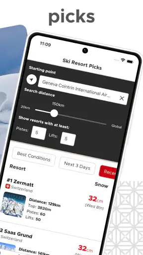 Snow-Forecast.com screenshot