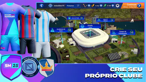 Soccer Manager 2025 - Futebol screenshot