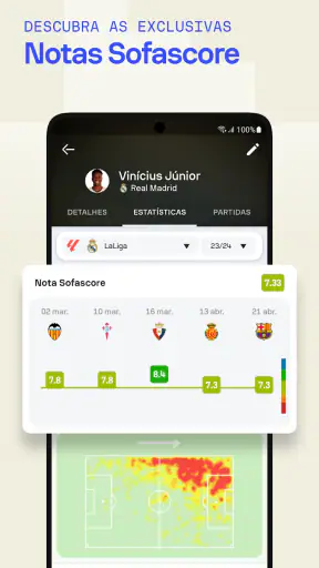 Sofascore: Meus resultados screenshot