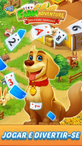 Solitaire: Aventura na Fazenda screenshot