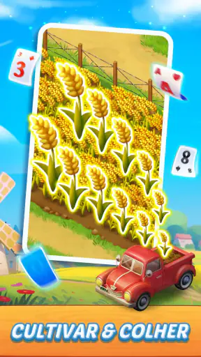 Solitaire: Aventura na Fazenda screenshot