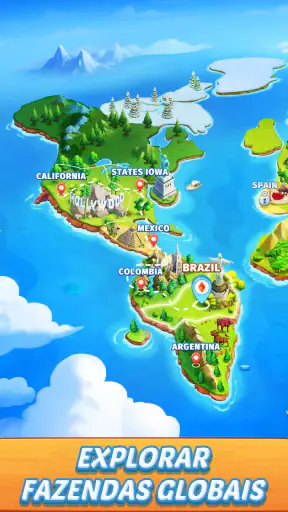 Solitaire: Aventura na Fazenda screenshot