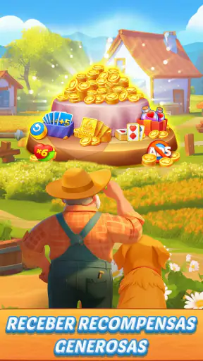 Solitaire: Aventura na Fazenda screenshot