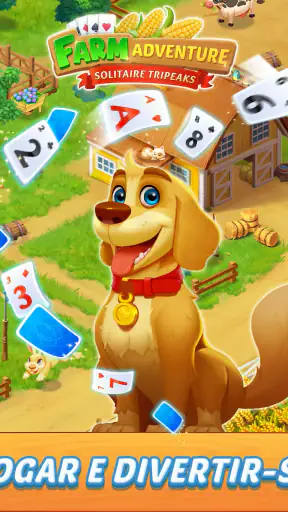 Solitaire: Aventura na Fazenda screenshot
