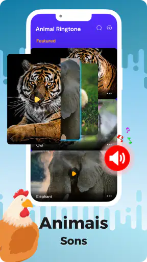 Som de animais:Papel de parede screenshot
