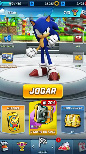 Sonic Forces: Corra e Batalhe screenshot
