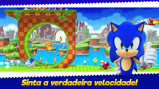 Sonic Runners Adventure jogo screenshot