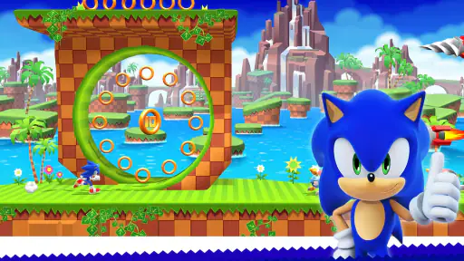 Sonic Runners Adventure jogo screenshot