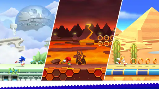 Sonic Runners Adventure jogo screenshot