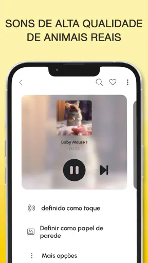 Sons de animais e toques screenshot