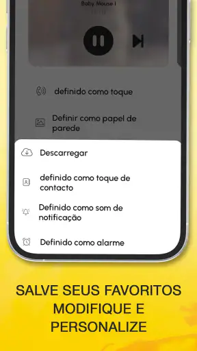Sons de animais e toques screenshot