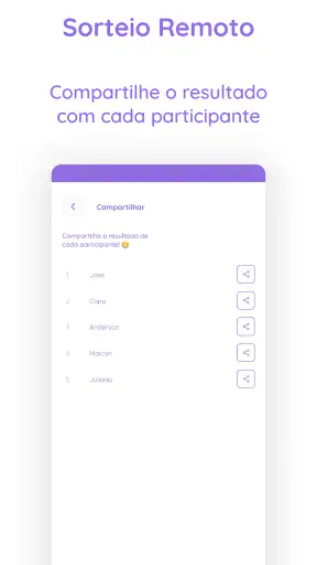 Sorteio Amigo Secreto screenshot