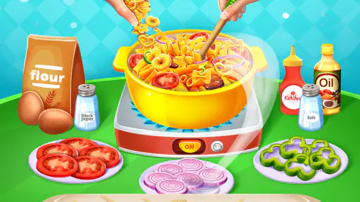 sorvete cone Bolinho cozimento screenshot