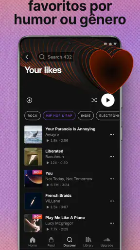 SoundCloud - música e áudio screenshot