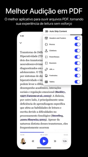Speechify: Leitor de Voz IA screenshot