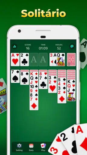 Spider Solitaire Jogo Clássico screenshot