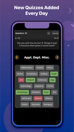 Sporcle screenshot