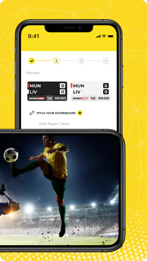 SportCam - Vídeo e Pontuações screenshot