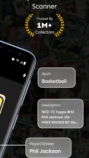 Sports Card Value Identifier screenshot