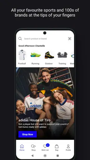 Sports Direct screenshot