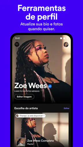 Spotify for Artists screenshot