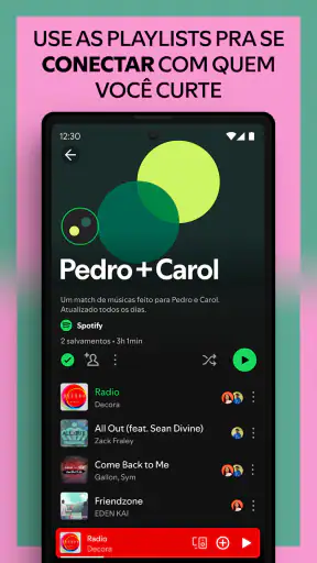 Spotify: música e podcasts screenshot