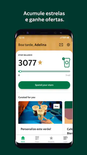 Starbucks Portugal screenshot