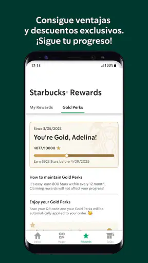 Starbucks Portugal screenshot