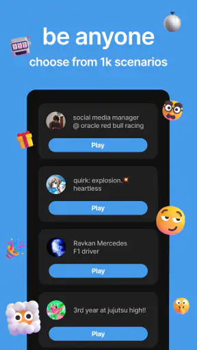 status - sims but social media screenshot