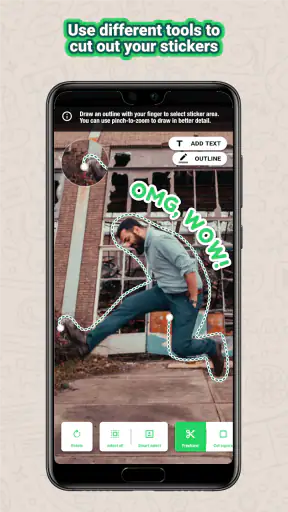 Sticker maker screenshot