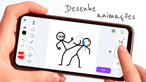Stickman: desenhar animação screenshot