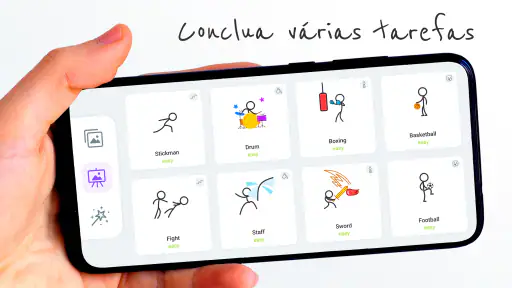 Stickman: desenhar animação screenshot