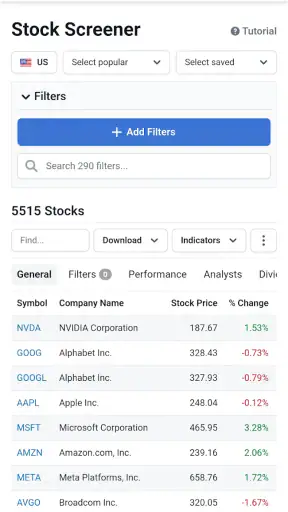 Stock Analysis: Stocks & Funds screenshot
