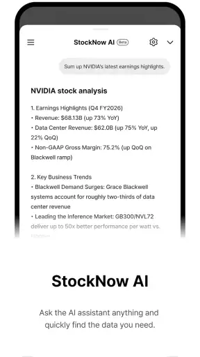 StockNow – Earnings Call, News screenshot