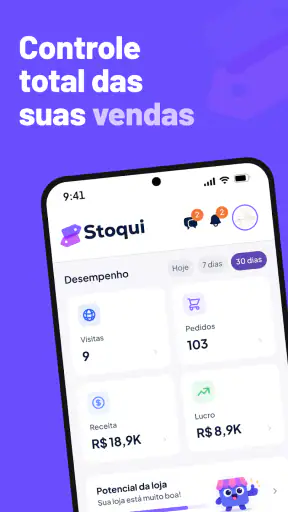 Stoqui: Catálogo, Vendas e PDV screenshot
