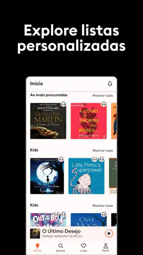 Storytel: Audiolivros e livros screenshot