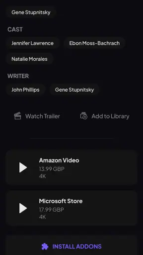 Stremio screenshot