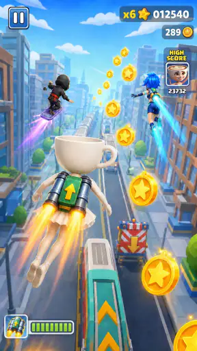 Subway Rush: Corrida Infinita screenshot