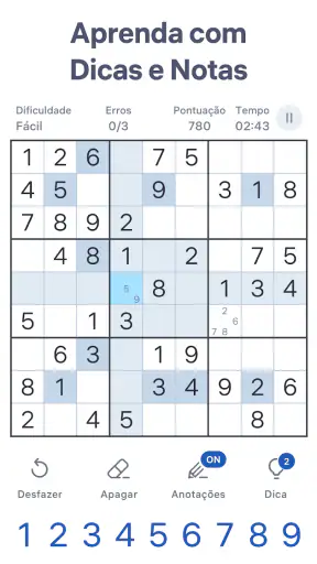 Sudoku.com - Jogo de sudoku screenshot
