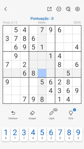 Sudoku - sudoku Quebra-cabeça screenshot