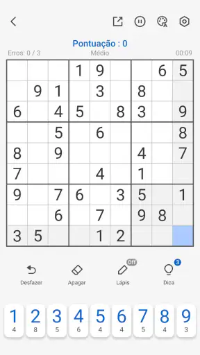 Sudoku - sudoku Quebra-cabeça screenshot