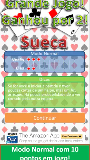 Sueca Portuguesa Jogo Cartas screenshot
