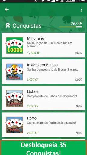 Sueca Portuguesa Jogo Cartas screenshot
